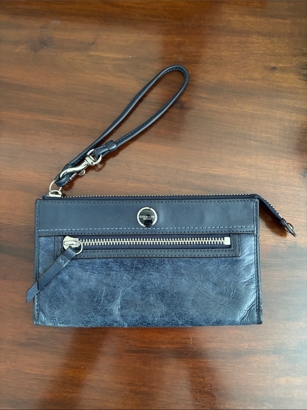 Coach Leather Clutch Wallet